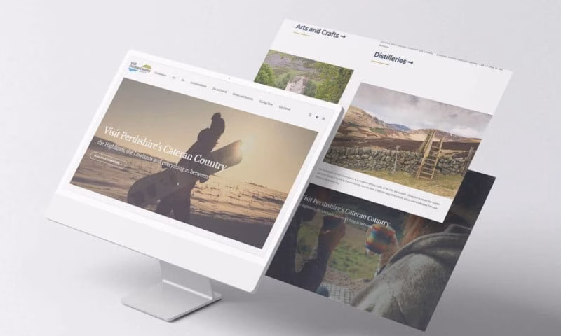 dundee web design client website graphic